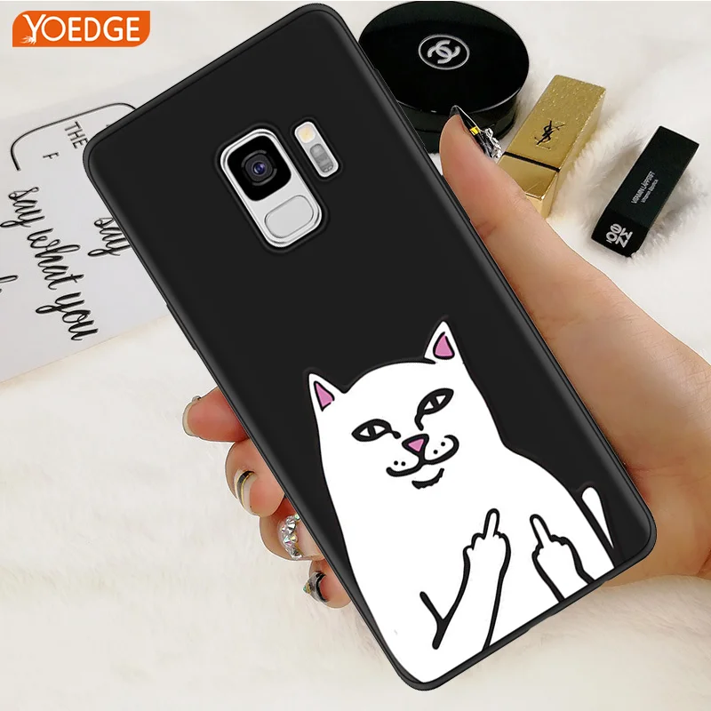 Cute Cartoon Middle Finger Pocket Cat Phone Case For Samsung Galaxy S8 S9 Plus A3 A5 A7 2016 2017 A6 A8 Plus 2018 Note 8 9 Cover
Cute Cartoon Middle Finger Pocket Cat Phone Case For Samsung Galaxy S8 S9 Plus A3 A5 A7 2016 2017 A6 A8 Plus 2018 Note 8 9 Cover