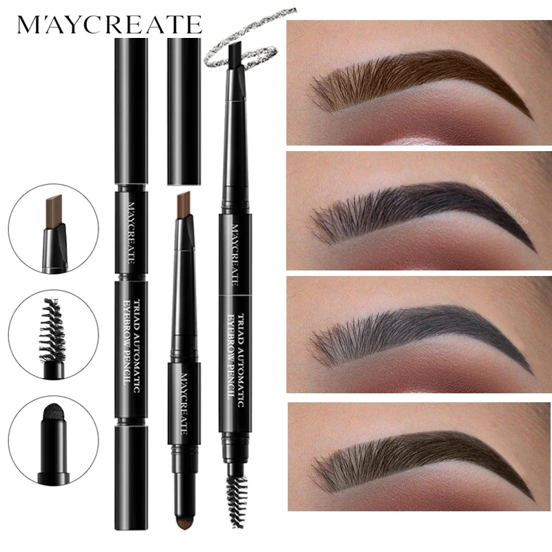 1Pc Dark Coffee Eyebrow Pencil With Brush Long Lasting Waterproof Black Gray Eyebrow Tattoo Pen Makeup Eye Brow Tint Sobrancelha
1Pc Dark Coffee Eyebrow Pencil With Brush Long Lasting Waterproof Black Gray Eyebrow Tattoo Pen Makeup Eye Brow Tint Sobrancelha