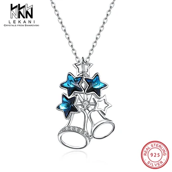 Special Design Pendant Necklace Christmas Bell Stars Crystal From Swarovski 925 Sterling Silver Link Chain Anniversary Jewelry
Special Design Pendant Necklace Christmas Bell Stars Crystal From Swarovski 925 Sterling Silver Link Chain Anniversary Jewelry