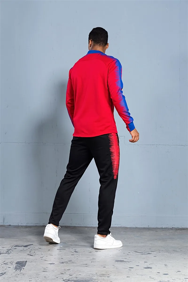 HOWE AO coat Adult Men Soccer Jerseys Set Jogging clothing jacket pants sports suit wear Running football Training Tracksuit HOWE AO coat Adult Men Soccer Jerseys Set Jogging clothing jacket pants sports suit wear Running football Training Tracksuit