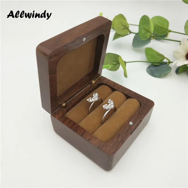 Handcrafted Walnut Wooden Ring Storage Box For Mr & Mrs Couple Engagement Rings Wedding Decoration Wooden Box Can Engraved Logo
Handcrafted Walnut Wooden Ring Storage Box For Mr & Mrs Couple Engagement Rings Wedding Decoration Wooden Box Can Engraved Logo