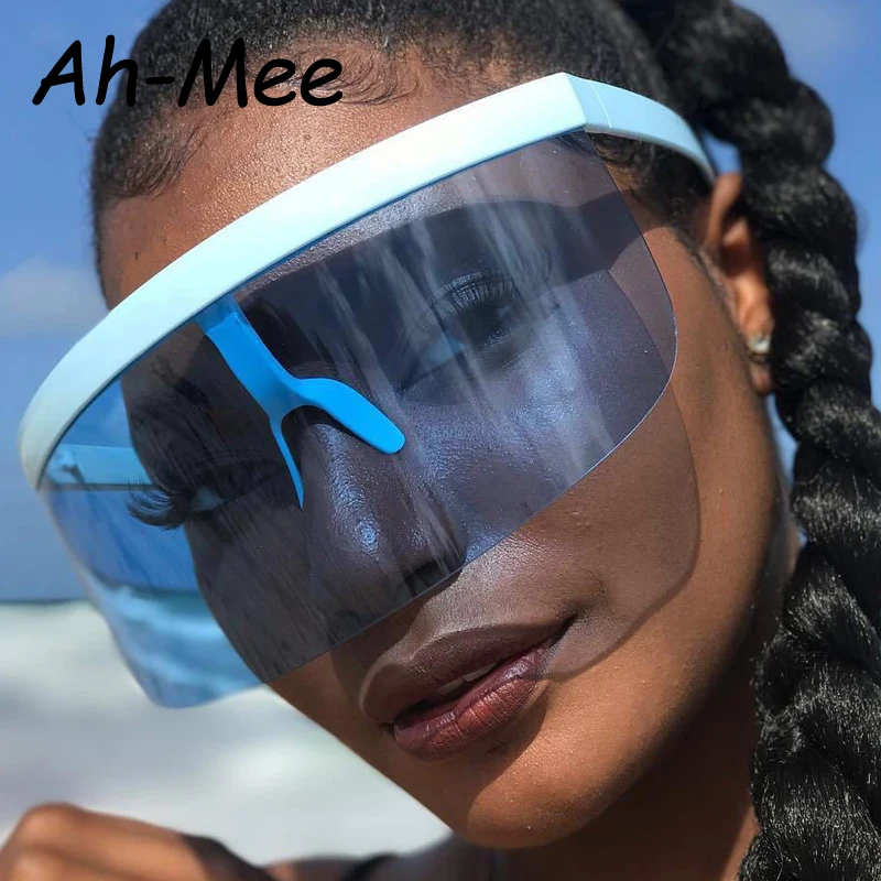 Sexy Unique Oversized Sunglasses Women Men Vintage Semi-Rimless 2019 One Piece Lens Sun Glasses Big Shield Goggles UV400
Sexy Unique Oversized Sunglasses Women Men Vintage Semi-Rimless 2019 One Piece Lens Sun Glasses Big Shield Goggles UV400
