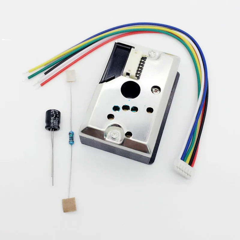1set GP2Y1014AU Compact Optical Dust Sensor Smoke Particle Sensor With Cable Instead of GP2Y1010AU0F #Hbm0285
1set GP2Y1014AU Compact Optical Dust Sensor Smoke Particle Sensor With Cable Instead of GP2Y1010AU0F #Hbm0285