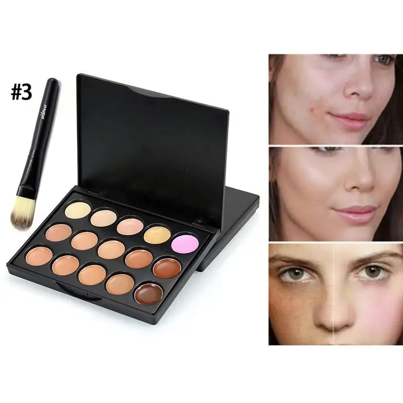 15 Color Concealer Mini Version Foundation Repair Cream Loose Powder Makeup Tool Beauty Makeup Set Palette Concealer
15 Color Concealer Mini Version Foundation Repair Cream Loose Powder Makeup Tool Beauty Makeup Set Palette Concealer