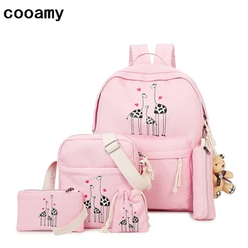 Canvas Backpack Women School Bag For Teenagers Girls Preppy Style Composite Shoulder Bag Set Travel High Quality Female Backpack
Canvas Backpack Women School Bag For Teenagers Girls Preppy Style Composite Shoulder Bag Set Travel High Quality Female Backpack