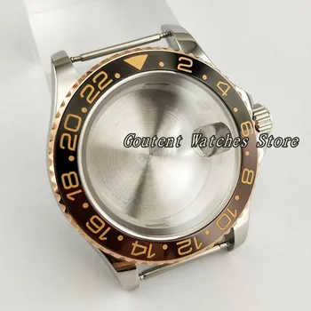40mm Rose Gold Watch Case Shell Brown&Black Bezel Kit ETA 2836,DG2813/3804 Miyota 82 Series
40mm Rose Gold Watch Case Shell Brown&Black Bezel Kit ETA 2836,DG2813/3804 Miyota 82 Series