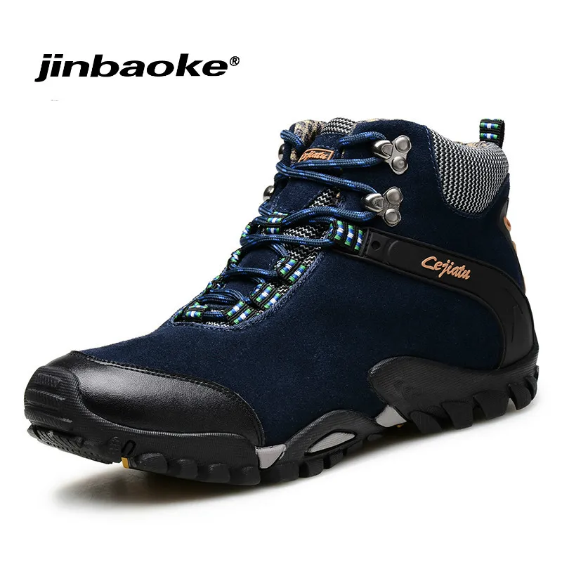 Winter Boots Leather Waterproof Man Hiking Boots Outdoor Mountain Climbing Shoes Men Snow Boots Brand Hiking Shoes Hunting Shoes
Winter Boots Leather Waterproof Man Hiking Boots Outdoor Mountain Climbing Shoes Men Snow Boots Brand Hiking Shoes Hunting Shoes