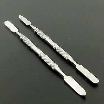 MSHARE 2pcs Stainless Steel Shovel Spatula Spoon Stick Rod Tone Polish Cream Foundation Blender Mixing Tool Manicure
MSHARE 2pcs Stainless Steel Shovel Spatula Spoon Stick Rod Tone Polish Cream Foundation Blender Mixing Tool Manicure