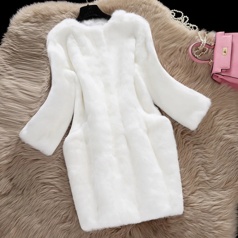 100% Natural rabbit fur coats women autumn winter pocket slim medium long full pelt fur coat outerwear women's jacket plus size
100% Natural rabbit fur coats women autumn winter pocket slim medium long full pelt fur coat outerwear women's jacket plus size