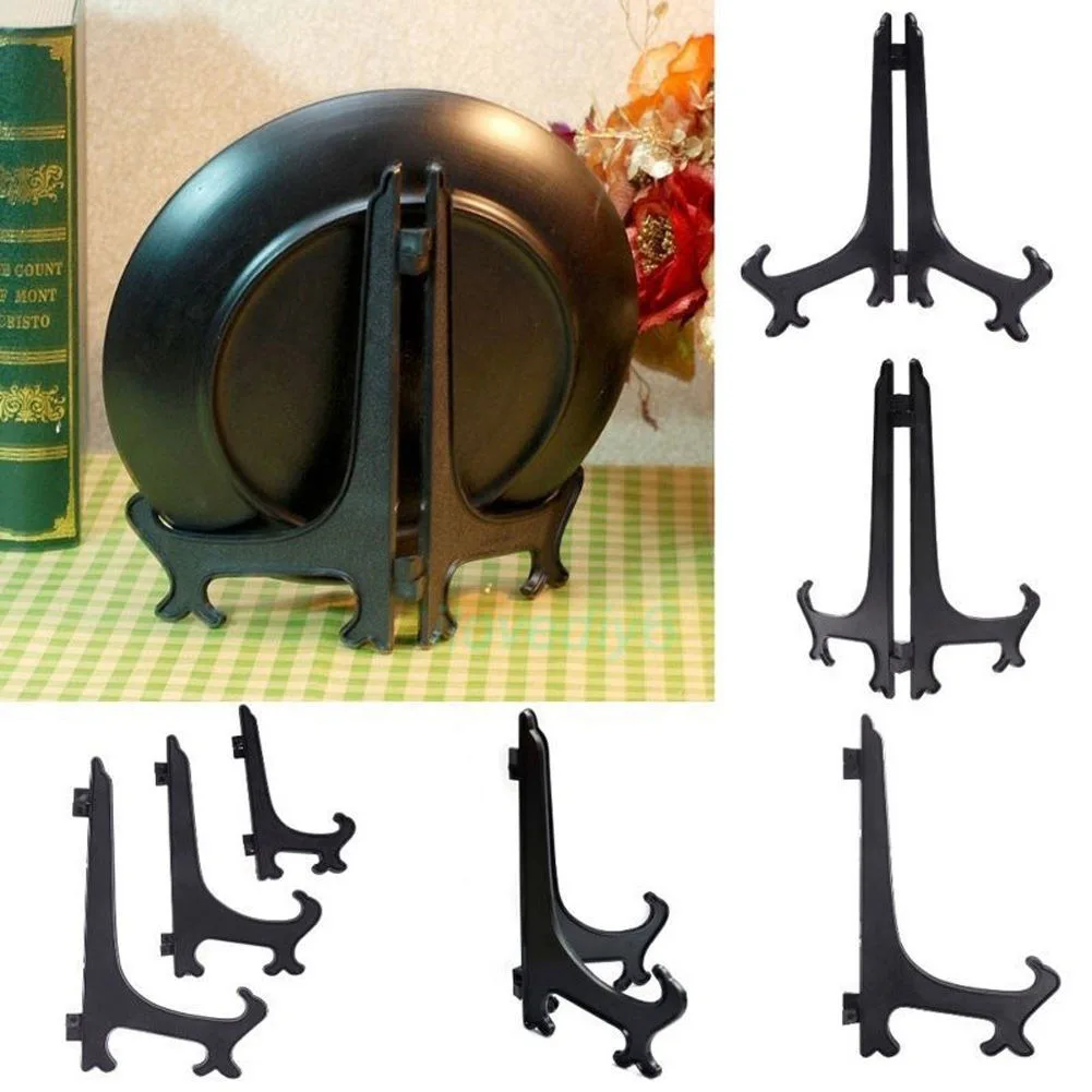 Yolala New Plastic Display Stand Dish Rack Plate Bowl Picture Frame Photo Book Pedestal Holder 3" 5" 7" 9" Inch Home Decoration
Yolala New Plastic Display Stand Dish Rack Plate Bowl Picture Frame Photo Book Pedestal Holder 3" 5" 7" 9" Inch Home Decoration