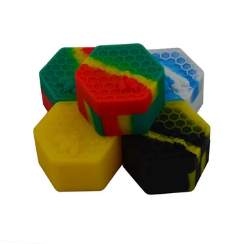 5pcs 26ml Hexagon honeybee rubber Silicone Concentrate Oil Cream Containers Non stick silicone Dab Wax Jar or Slick oil jars
5pcs 26ml Hexagon honeybee rubber Silicone Concentrate Oil Cream Containers Non stick silicone Dab Wax Jar or Slick oil jars