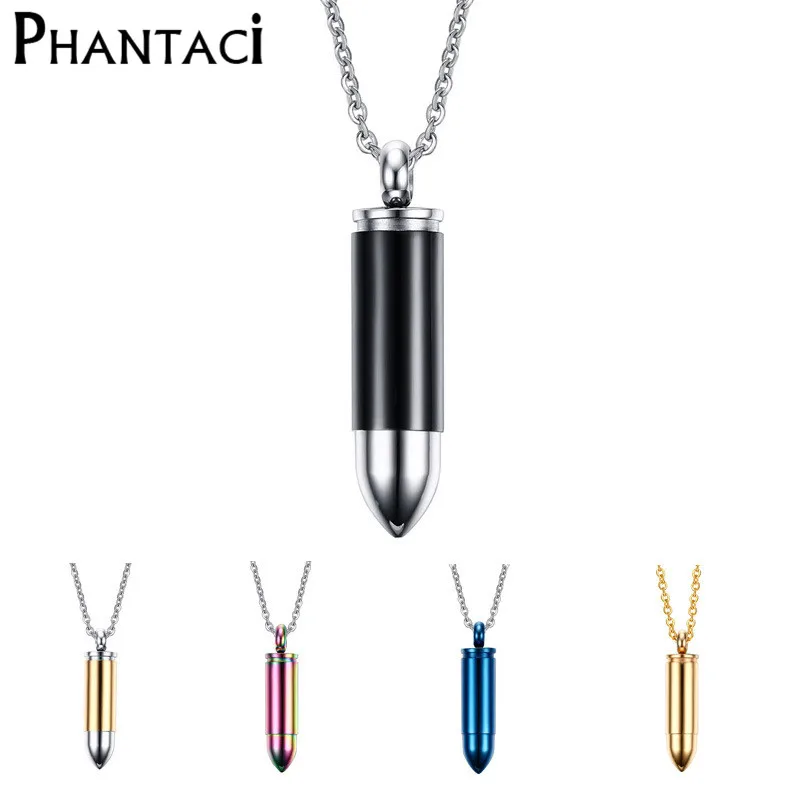 New Arrival Perfume Stainless Steel Choker Necklace Bullet Geometric Chain Punk Necklaces&Pendants For Women Men Fine Jewelry
New Arrival Perfume Stainless Steel Choker Necklace Bullet Geometric Chain Punk Necklaces&Pendants For Women Men Fine Jewelry
