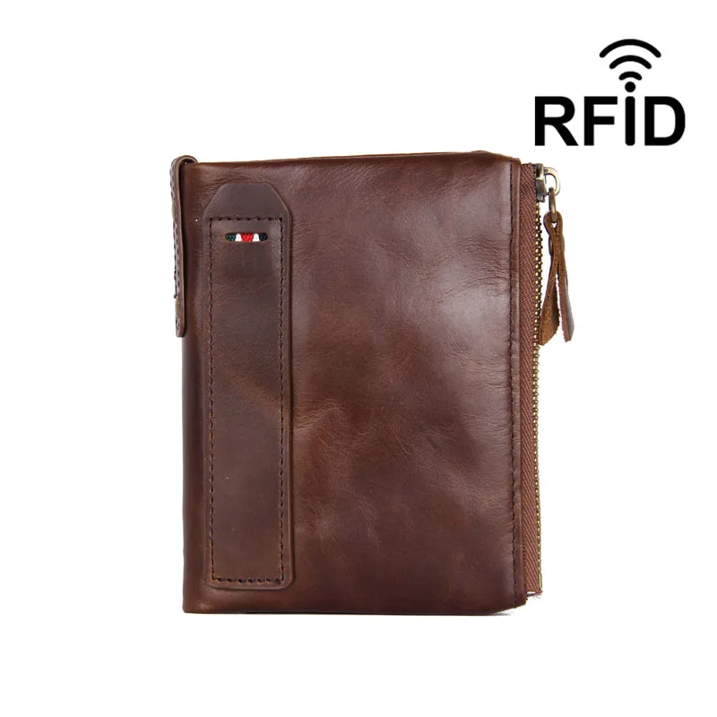 BERAGHINI Rfid Wallet Short Men Wallets Genuine Leather Small Slim Male Coin Purse Card Holder Wallet Vintage Zipper Pocket
BERAGHINI Rfid Wallet Short Men Wallets Genuine Leather Small Slim Male Coin Purse Card Holder Wallet Vintage Zipper Pocket