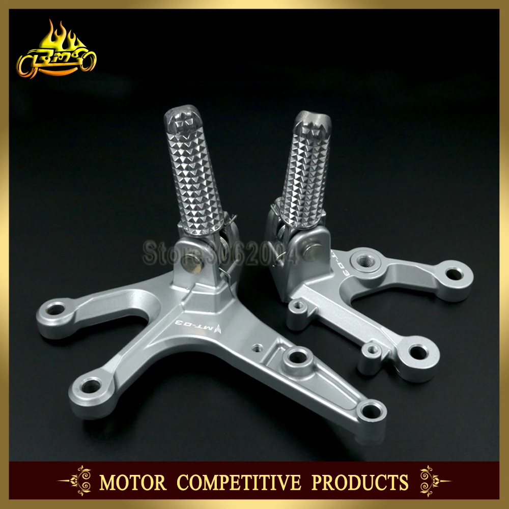 Front Left Right Footrest Foot Pedal Peg Mount Bracket Motorcycle Accessories For YAMAHA MT-03 MT03 MT 03 2016-2017 With LOGO
Front Left Right Footrest Foot Pedal Peg Mount Bracket Motorcycle Accessories For YAMAHA MT-03 MT03 MT 03 2016-2017 With LOGO
