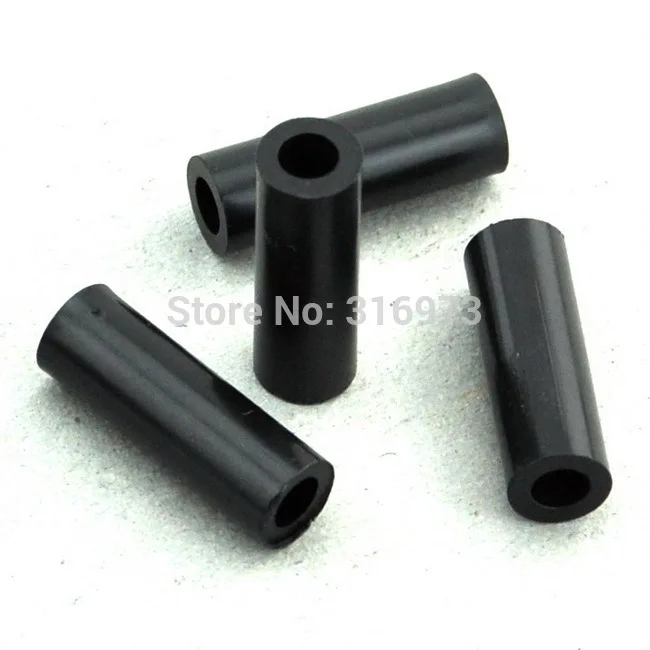 (10 pcs/lot ) 21mm Black Nylon Round Spacer, OD 7mm, ID 4.1mm, for M4 Screws, Plastic.
(10 pcs/lot ) 21mm Black Nylon Round Spacer, OD 7mm, ID 4.1mm, for M4 Screws, Plastic.