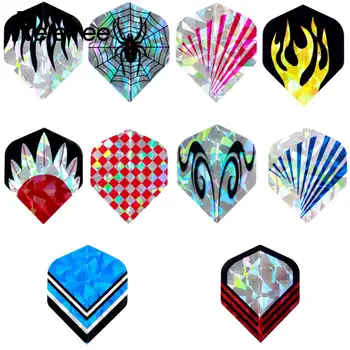 Relefree 30Pcs/10Sets Professional 2D Dart Flights Bling Reflective Tail Flight Harrows Throwing Toy Drop Shipping
Relefree 30Pcs/10Sets Professional 2D Dart Flights Bling Reflective Tail Flight Harrows Throwing Toy Drop Shipping