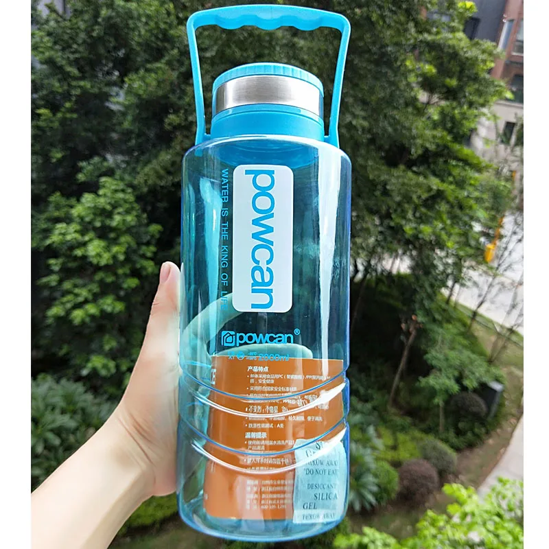 New 2000ml 2 litre Unbreable BPA Free Plastic Water Bottle Camp hiking tour Climbing Sport Fitness Fishing Water bottle
New 2000ml 2 litre Unbreable BPA Free Plastic Water Bottle Camp hiking tour Climbing Sport Fitness Fishing Water bottle