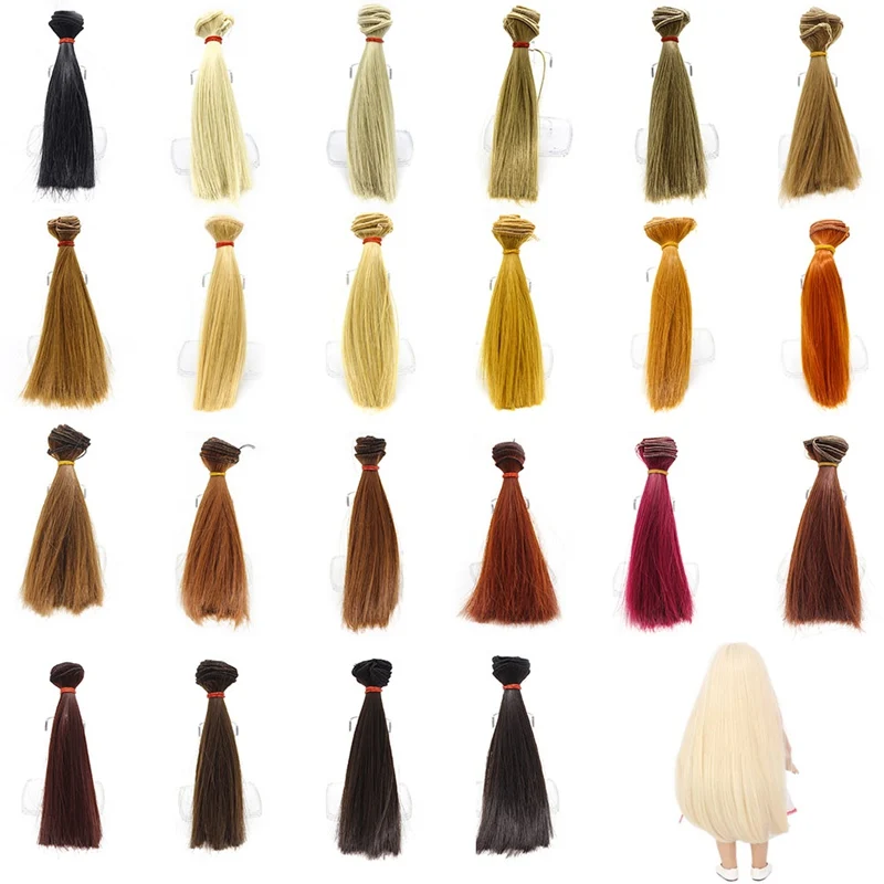 1pieces Extension Doll Wigs 15*100cm Natural Color Straight Doll Hair For Russian Handmade Clothing Doll Wigs
1pieces Extension Doll Wigs 15*100cm Natural Color Straight Doll Hair For Russian Handmade Clothing Doll Wigs