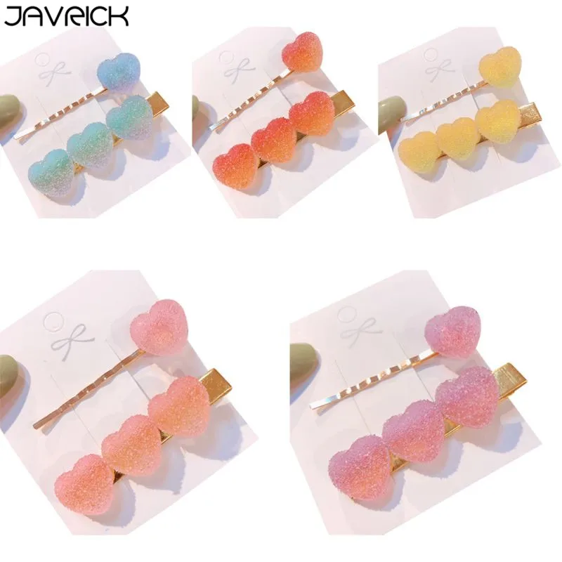 Summer Fresh Style Women Girls Hair Clip Acrylic Heart Soft Sweets Gradient Colored Hairpins Side Bangs Styling Hair Accessories
Summer Fresh Style Women Girls Hair Clip Acrylic Heart Soft Sweets Gradient Colored Hairpins Side Bangs Styling Hair Accessories
