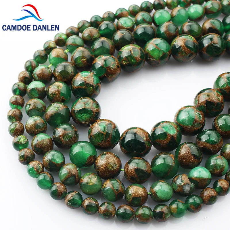 Natural Stone Round Green Multi-Color Cloisonne Beads 6 8 10 12mm DIY Charm Bracelet Necklace Beads For Jewelry Making Accessor
Natural Stone Round Green Multi-Color Cloisonne Beads 6 8 10 12mm DIY Charm Bracelet Necklace Beads For Jewelry Making Accessor