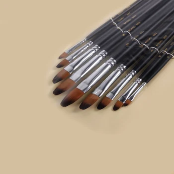 Wooden Pen Holder 9pcs/set Nylon Oil Paint Brush Multiple Sizes for Watercolor,Oil,Acrylic Supplies Round Brush Pen Art
Wooden Pen Holder 9pcs/set Nylon Oil Paint Brush Multiple Sizes for Watercolor,Oil,Acrylic Supplies Round Brush Pen Art