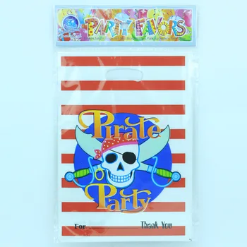 50pcs/lot of pirate theme Plastic Gift bags for Children Birthday Party, vest bag for kids Candy bag
50pcs/lot of pirate theme Plastic Gift bags for Children Birthday Party, vest bag for kids Candy bag