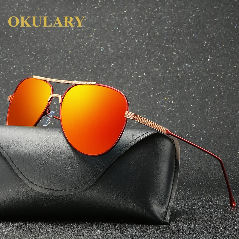 2020 Yellow Lens Metal Frame UV400 Polarized Mirror Women Sunglasses 3 Colors Blue/Black/Orange
2020 Yellow Lens Metal Frame UV400 Polarized Mirror Women Sunglasses 3 Colors Blue/Black/Orange