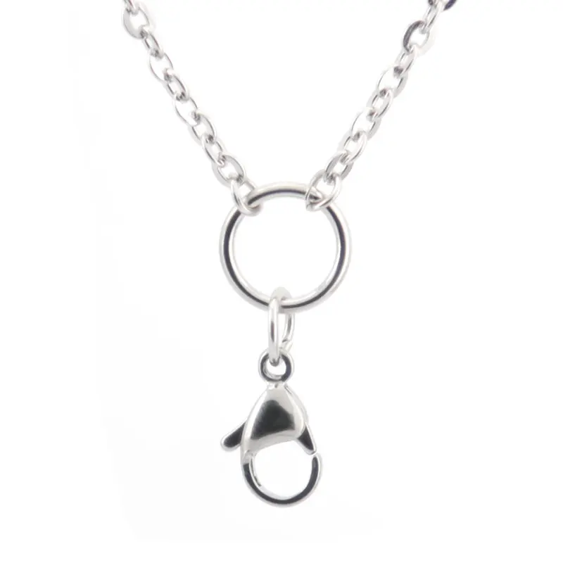 10pcs 2.3mm Width 30'' Silver Stainless Steel flat oval Necklace Chain For memory living Glass Locket & oil Diffuser Locket
10pcs 2.3mm Width 30'' Silver Stainless Steel flat oval Necklace Chain For memory living Glass Locket & oil Diffuser Locket