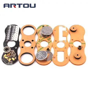 Electronic DIY Production Kit LED Fingertip Gyro C51 Single-chip Welding Practice Training Water Light Parts(no battery)
Electronic DIY Production Kit LED Fingertip Gyro C51 Single-chip Welding Practice Training Water Light Parts(no battery)