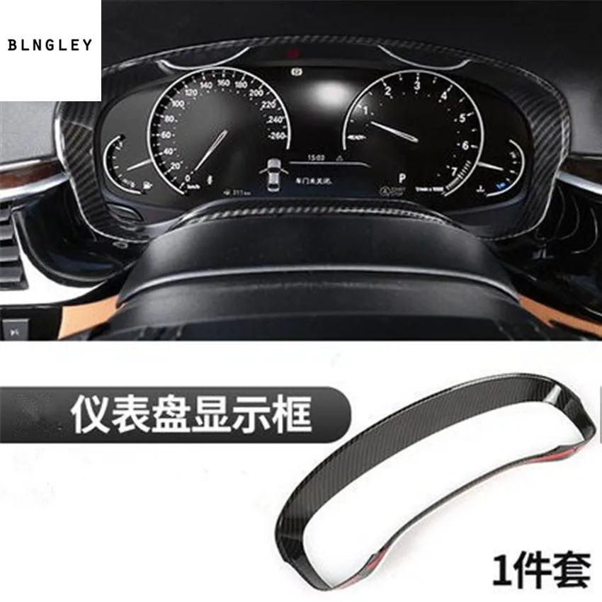 1pc ABS carbon fiber grain instrument screen decoration cover for 2017-2018 BMW 5 series 528 530 540 G30
1pc ABS carbon fiber grain instrument screen decoration cover for 2017-2018 BMW 5 series 528 530 540 G30