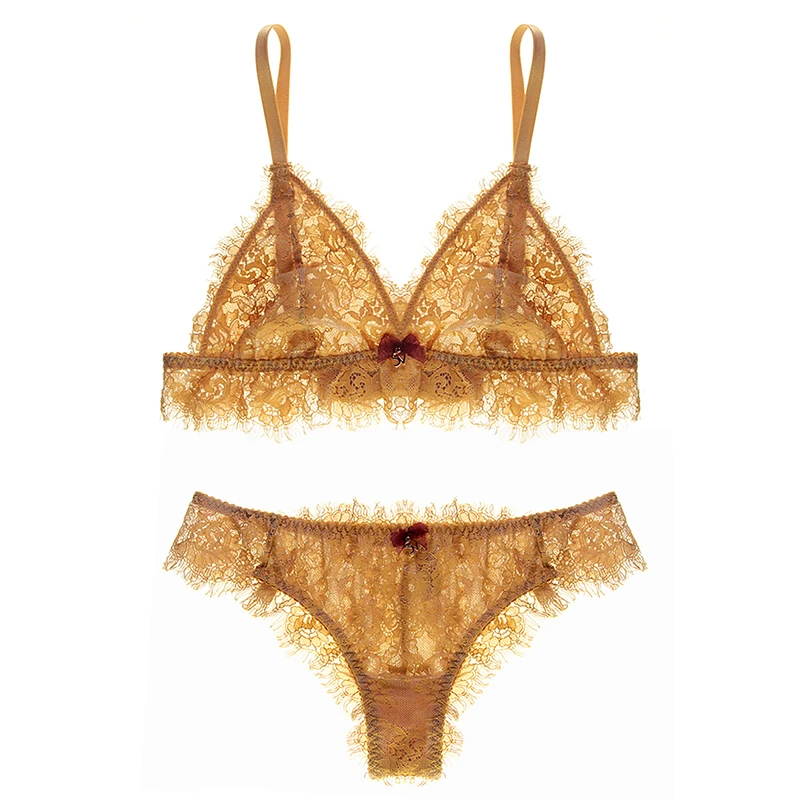 Sexy Mousse Women's Demi Bras Cups Full Lace Transparent Bralette Lingerie Underwear Set Summer Design
Sexy Mousse Women's Demi Bras Cups Full Lace Transparent Bralette Lingerie Underwear Set Summer Design
