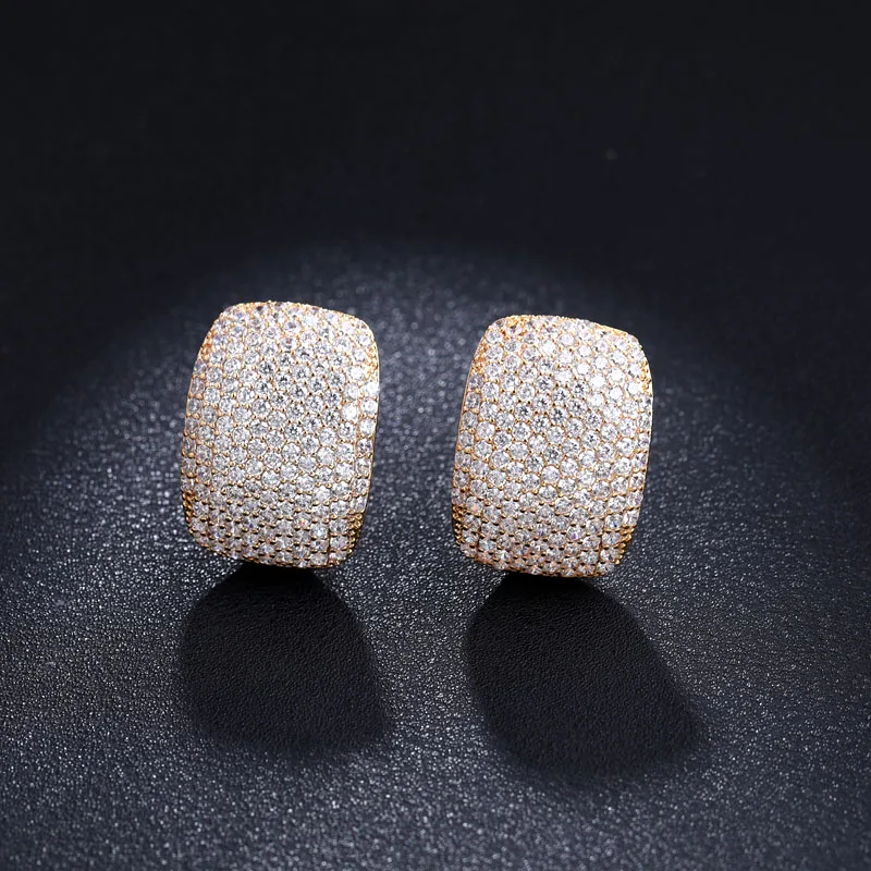 jankelly 18*26 mm Luxury Wedding Earrings Full Cubic Zirconia Inlaid Korean earrings Stud Earrings fashion jewelry 2018
jankelly 18*26 mm Luxury Wedding Earrings Full Cubic Zirconia Inlaid Korean earrings Stud Earrings fashion jewelry 2018