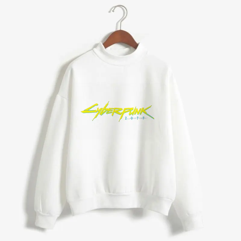 Kpop Hoodies Women New Game Cyberpunk 2077 Letter Printed Casual Crop Top Hoodies Sweatshirt Streetwear Hat Pullovers Clothes
Kpop Hoodies Women New Game Cyberpunk 2077 Letter Printed Casual Crop Top Hoodies Sweatshirt Streetwear Hat Pullovers Clothes