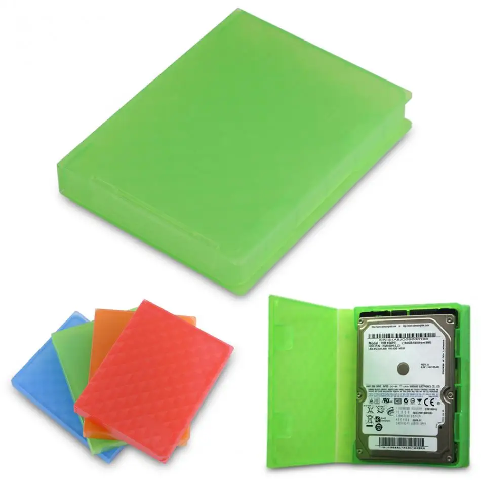 2.5" Hard Case HDD SSD Anti-static Disk Storage Box Shockproof Dust-proof Non-slip Hard Drive Case
2.5" Hard Case HDD SSD Anti-static Disk Storage Box Shockproof Dust-proof Non-slip Hard Drive Case
