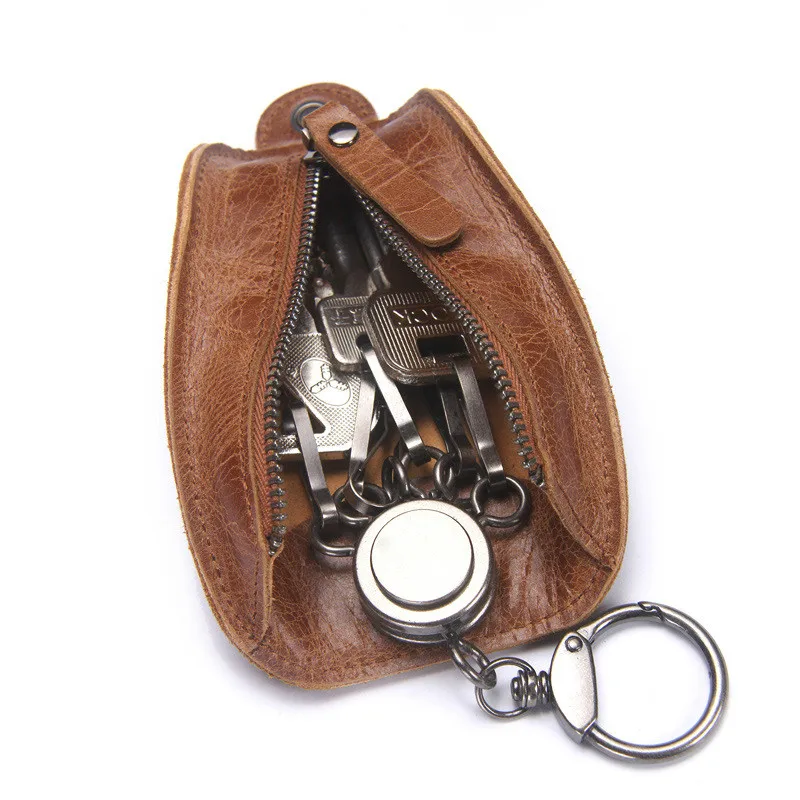 Genuine Leather Keys Wallets Mini Key Holder Women Fashion Key Purse Small Housekeeper Card Key Holders Keychain for Men
Genuine Leather Keys Wallets Mini Key Holder Women Fashion Key Purse Small Housekeeper Card Key Holders Keychain for Men