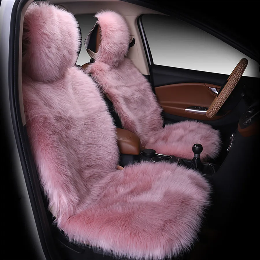 fluffy bike seat cover