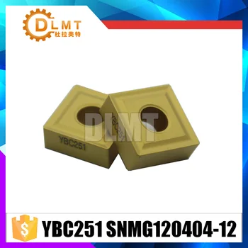 10PCS/SET SNMG120404 YBC251 Cemented Carbide YBC251 SNMG120412 CNC Carbide blade Processing: steel Turning tool part cutter
10PCS/SET SNMG120404 YBC251 Cemented Carbide YBC251 SNMG120412 CNC Carbide blade Processing: steel Turning tool part cutter