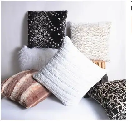 Plush Gradient color cushion cover throw pillowcase faux rabbit fur pillow case cushion covers living room decoration household
Plush Gradient color cushion cover throw pillowcase faux rabbit fur pillow case cushion covers living room decoration household