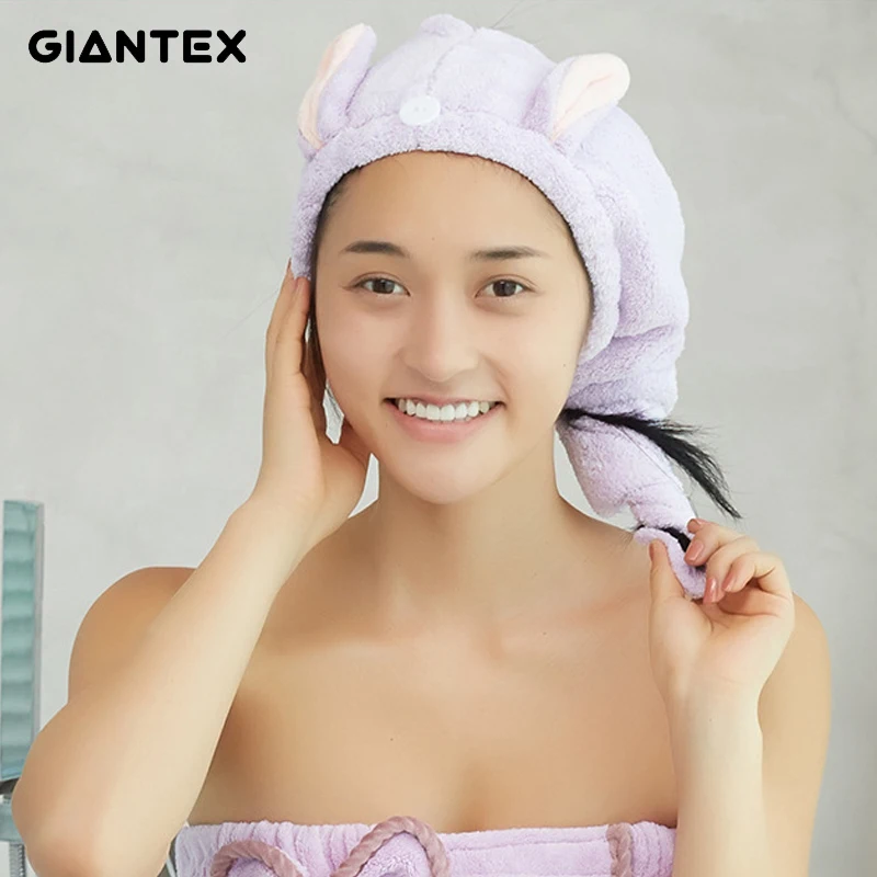 GIANTEX Women Head Towels Bathroom Cotton Towel Hair Towel Bath Towels For Adults toallas serviette de bain recznik handdoeken
GIANTEX Women Head Towels Bathroom Cotton Towel Hair Towel Bath Towels For Adults toallas serviette de bain recznik handdoeken