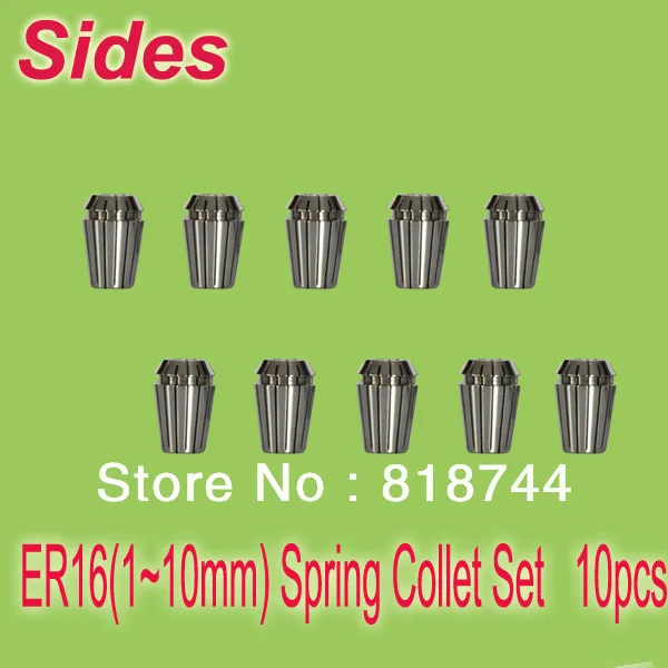 Free Shipping 10PCS ER16 Collet set for spindle motor Engraving/Grinding/Milling/Boring/Drilling/Tapping
Free Shipping 10PCS ER16 Collet set for spindle motor Engraving/Grinding/Milling/Boring/Drilling/Tapping