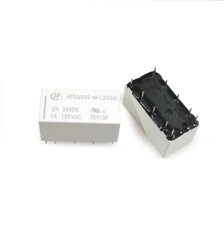 Free Shipping 5pcs/lot Relay HFD2-005-ML2-D HFD2/005-M-L2-D Latching Relay Double coil 5V
Free Shipping 5pcs/lot Relay HFD2-005-ML2-D HFD2/005-M-L2-D Latching Relay Double coil 5V