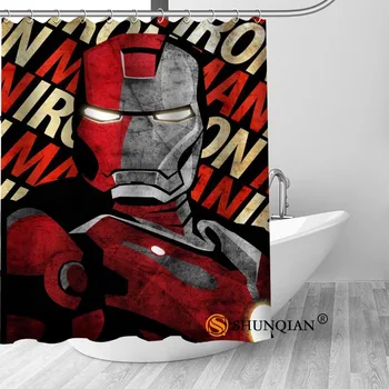 New Iron Man Shower Curtain Bathroom Decorations For Home Waterproof Fabric Curtain Shower Bath Curtain A18.1.3
New Iron Man Shower Curtain Bathroom Decorations For Home Waterproof Fabric Curtain Shower Bath Curtain A18.1.3