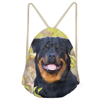 Funny 3D Dog Rottweiler Print Women Men Drawstrings Bags Casual Travel Storage Beach Backpacks for Teenagers GirlsSumka
Funny 3D Dog Rottweiler Print Women Men Drawstrings Bags Casual Travel Storage Beach Backpacks for Teenagers GirlsSumka