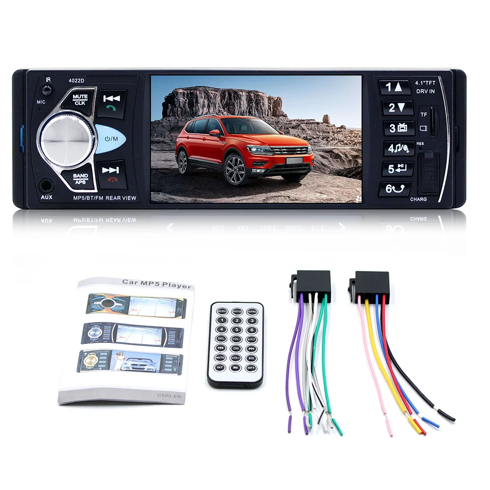 Adeeing 4.1inch Audio Car Mp5 Player FM Car Radio 1Din Autoradio Bluetooth Audio Auto Stereo Mp4 Car Mp5 Player 4.1 inch
Adeeing 4.1inch Audio Car Mp5 Player FM Car Radio 1Din Autoradio Bluetooth Audio Auto Stereo Mp4 Car Mp5 Player 4.1 inch