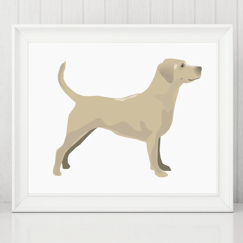 Labrador Retriever canvas print 4 Labrador Retriever canvas print 4