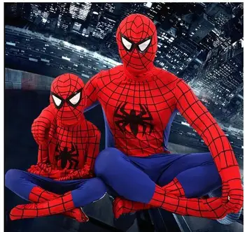 Spider-Man adult Kids Costumes Spiderman Peter Parke Kostuum Spider Rood blauw Zwart Man Pak Volwassenen Kinderen Zenta Cosplay
Spider-Man adult Kids Costumes Spiderman Peter Parke Kostuum Spider Rood blauw Zwart Man Pak Volwassenen Kinderen Zenta Cosplay