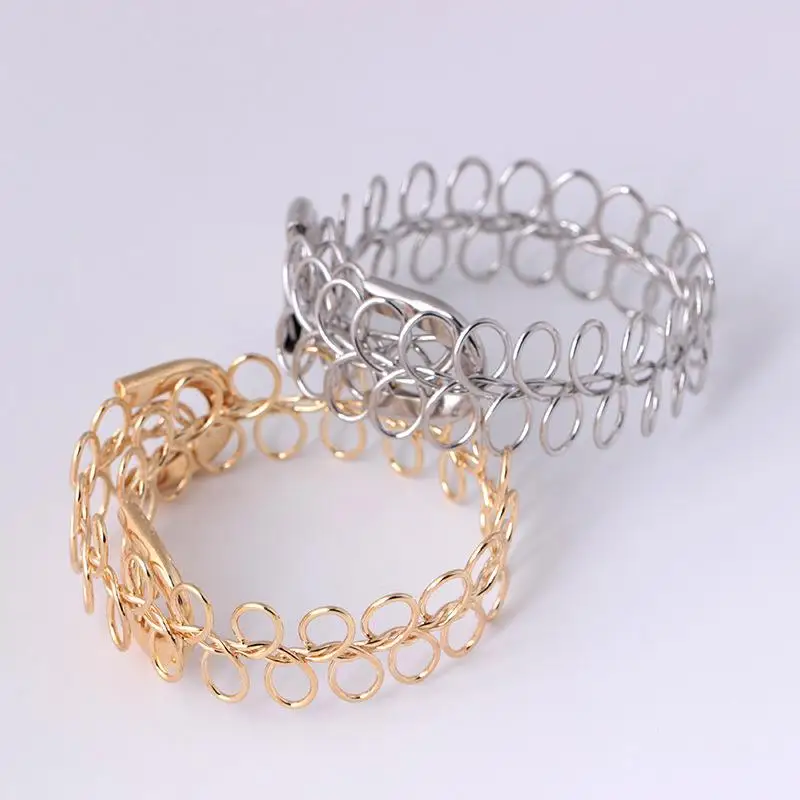 Elastic wire circular lacework cuff bangle stylish geometric hoop adjustable bracelet ladies bracelets bangles
Elastic wire circular lacework cuff bangle stylish geometric hoop adjustable bracelet ladies bracelets bangles