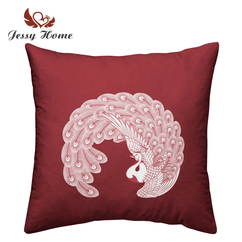 Beautiful Peacock Print Cushion Cover Colorful Sofa Decorative Throw Pillows Car Seat Pillow Cover funda cojin Drop shipping C15
Beautiful Peacock Print Cushion Cover Colorful Sofa Decorative Throw Pillows Car Seat Pillow Cover funda cojin Drop shipping C15