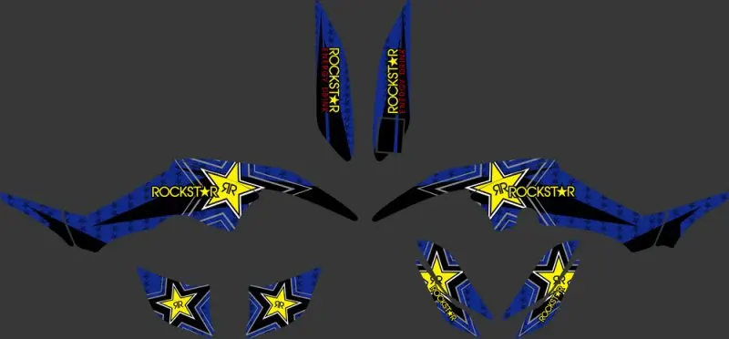 0337 Star New Style 3M DECALS STICKERS Graphics Kits for Yamaha RAPTOR 350 ATV Raptor350
0337 Star New Style 3M DECALS STICKERS Graphics Kits for Yamaha RAPTOR 350 ATV Raptor350