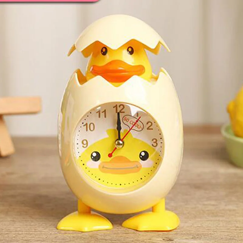 Creative Cartoon Chick Alarm Clock Home Decor Children Gift bedside Table With a Singing Bell For Students Study Waking up
Creative Cartoon Chick Alarm Clock Home Decor Children Gift bedside Table With a Singing Bell For Students Study Waking up
